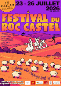 Festival du Roc Castel 2026 au Caylar en Larzac